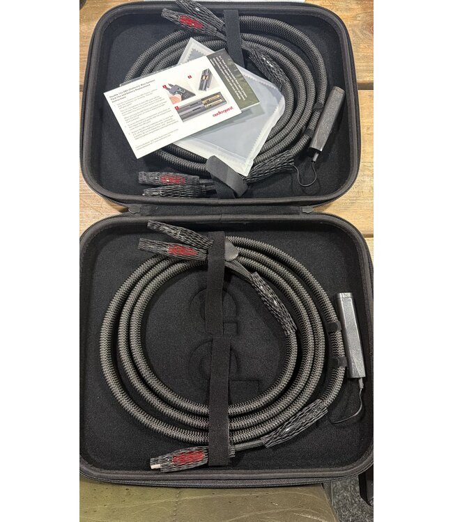 Audioquest Robin Hood Silver ZERO Luidsprekerkabel 2,5 Meter – PSS & PSC+ Geleiders, ZERO-Tech en 72V DBS | Nieuw