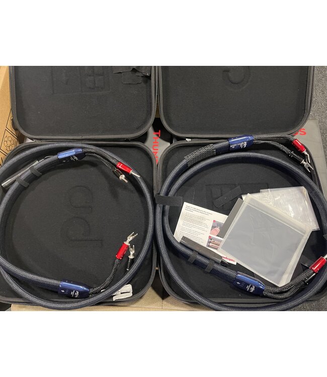 Audioquest Thunderbird ZERO & BASS BiWire Set 2 Meter – PSC+ Geleiders, ZERO-Tech, RF/ND-Tech en 72V DBS | Via Inruil – Levenslange Garantie