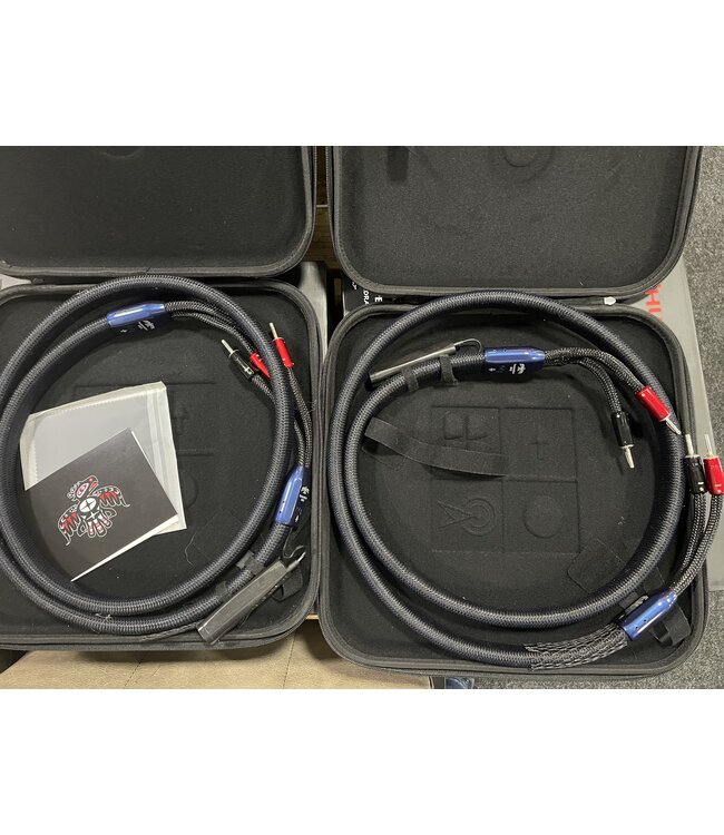 Audioquest Thunderbird ZERO & BASS BiWire Set 2 Meter – PSC+ Geleiders, ZERO-Tech, RF/ND-Tech en 72V DBS | Via Inruil – Levenslange Garantie