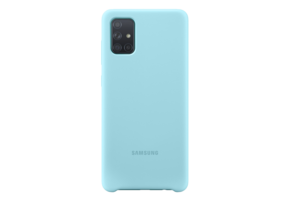 Galaxy A71Silikonhülle EF-PA715Blau