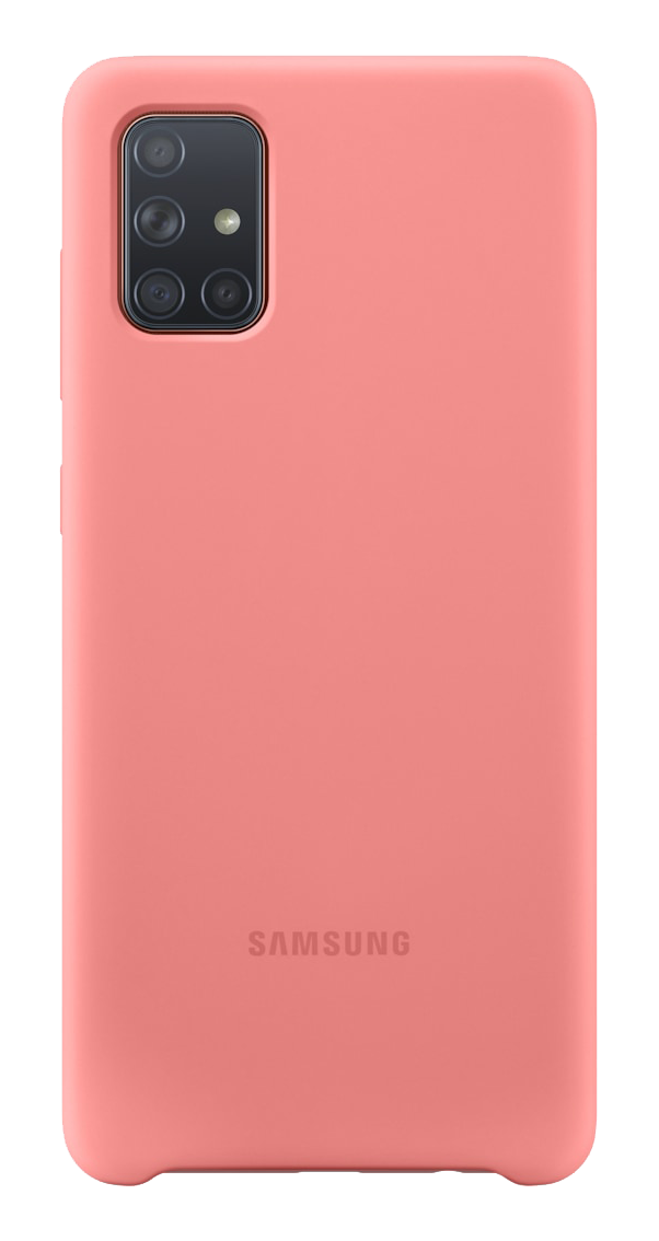 Galaxy A71 Silikonhülle EF-PA715 Rosa