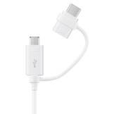 Galaxy Combi Cable Type C + Micro USB | EP-DG930 | White