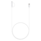 Galaxy Kombi-Kabel Typ C + Micro USB | EP-DG930 | Weiß