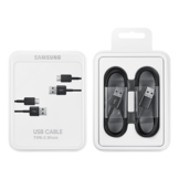 Galaxy USB Type C Kabel | EP-DG930 2 Kabels, 1 Verpakking | Zwart