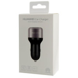 Car Charger | 2 USB Fast Charging + USB-C Cable | Black