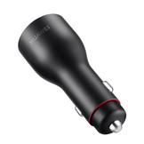 Car Charger | 2 USB Fast Charging 40W CP37 | Black