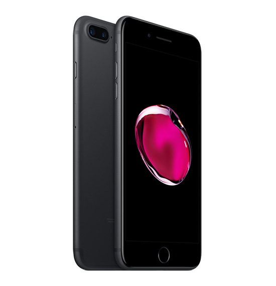 Refurbished iPhone 7 Plus 128GB Schwarz