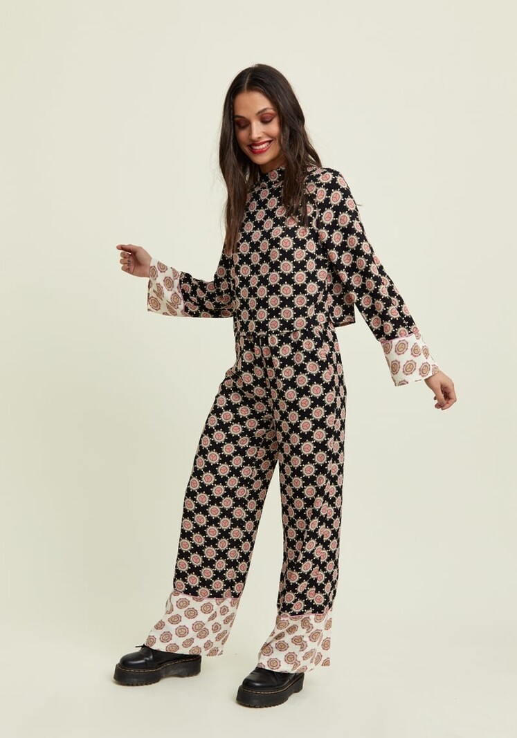 Rut & Circle Kristy broek geometrische print