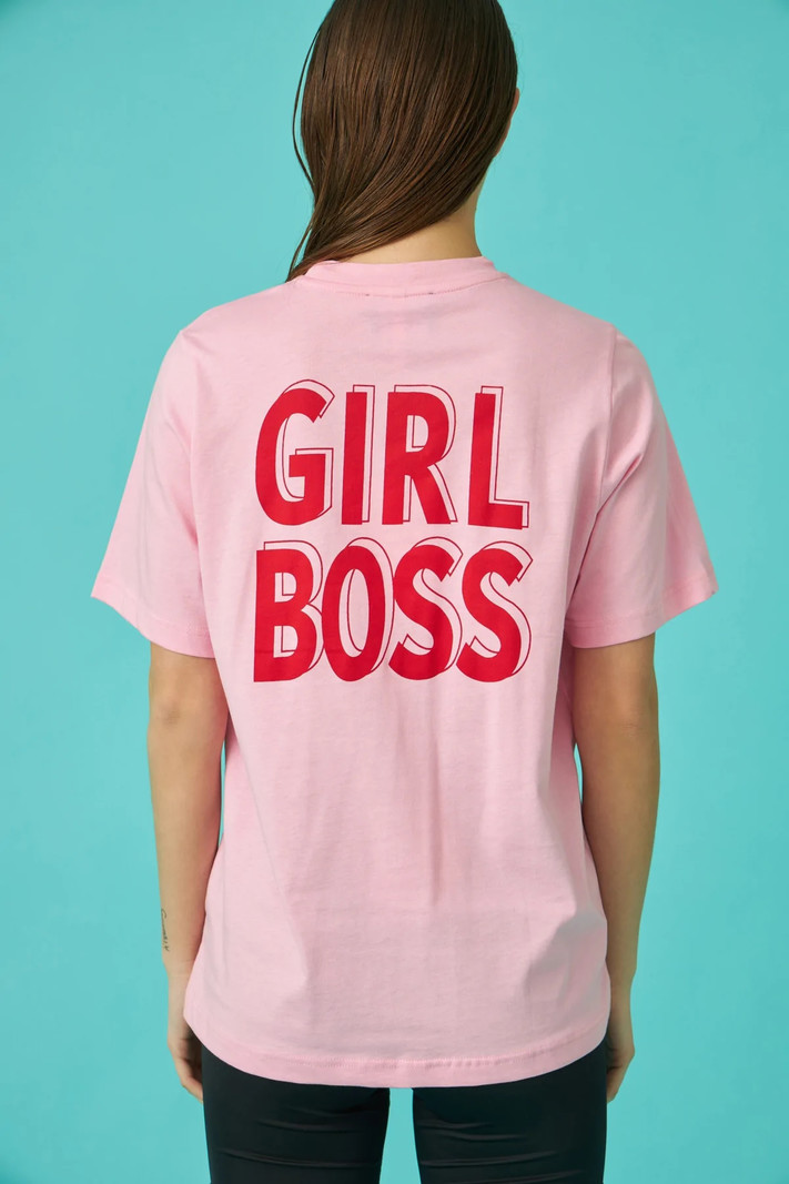 Cras Girl Bosscras T-shirt roze