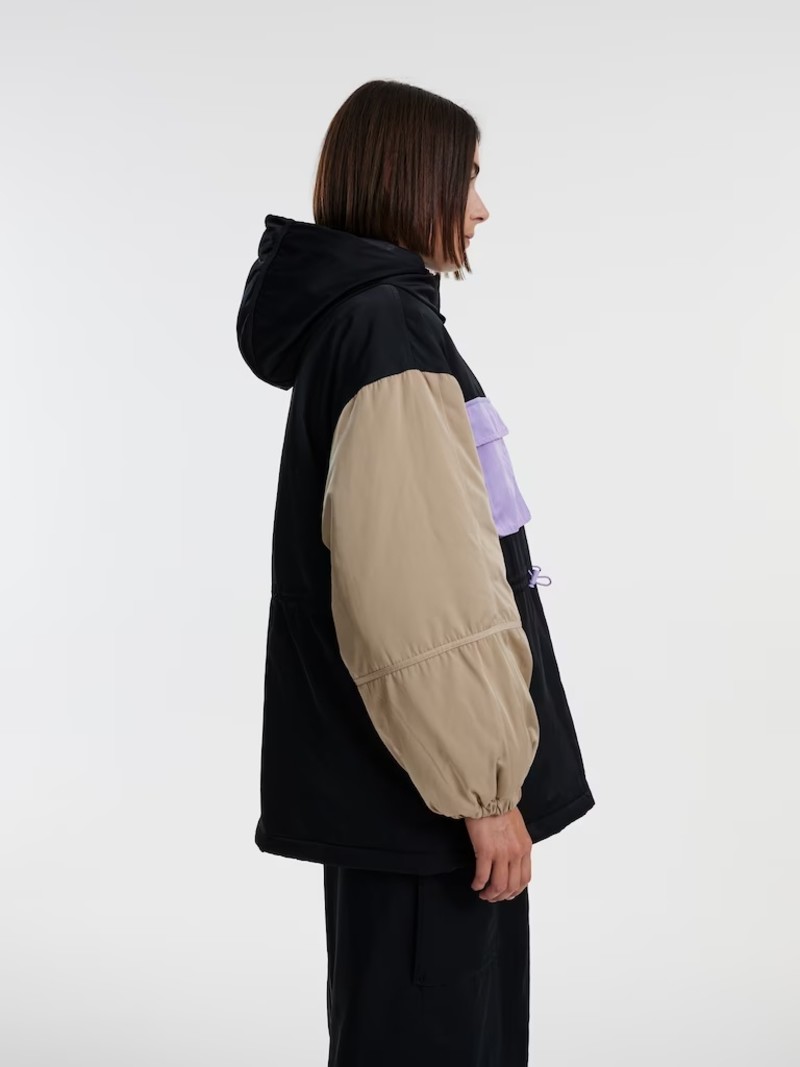 Edited Helena Anorak zwarte jas