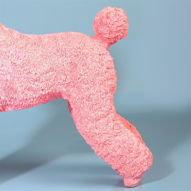 &Klevering Coinbank poodle standing