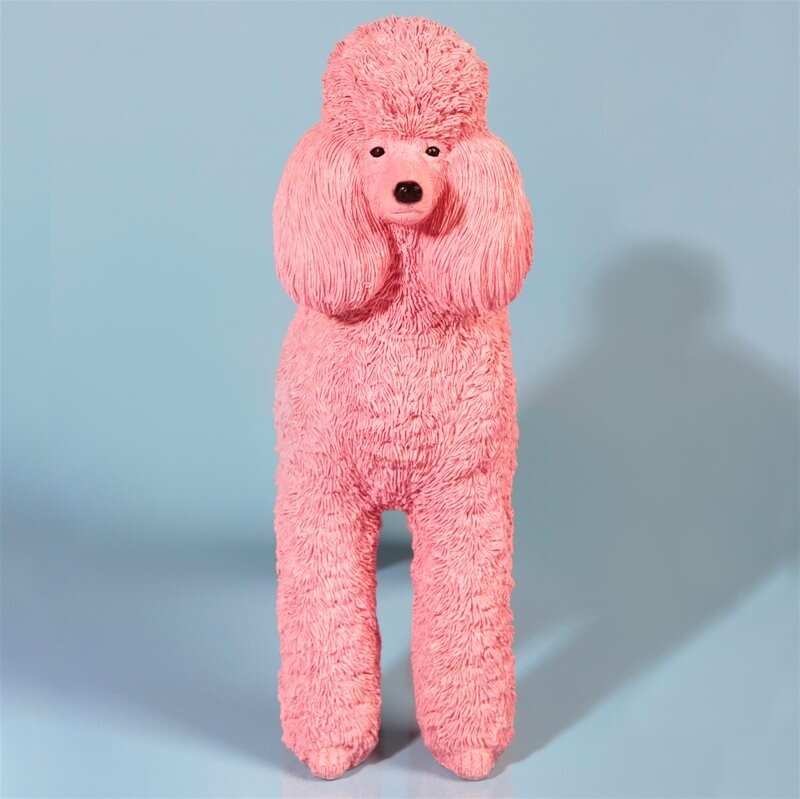 &Klevering Coinbank poodle standing