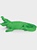 &Klevering Coinbank crocodile green