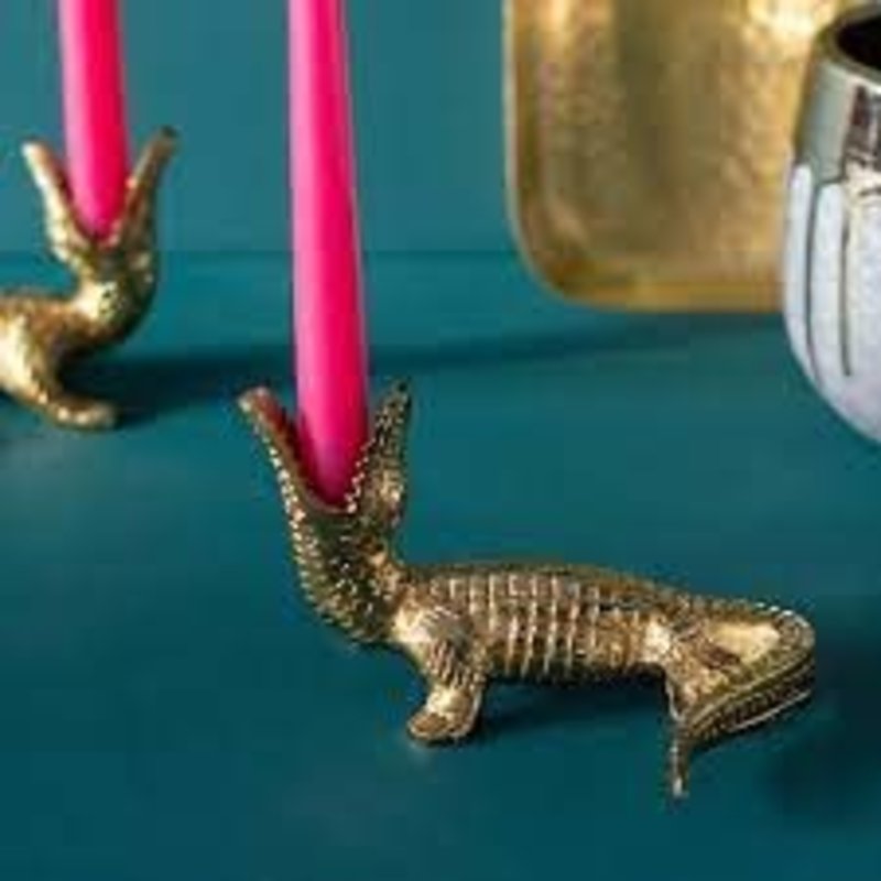 &Klevering Crocodile candle holder