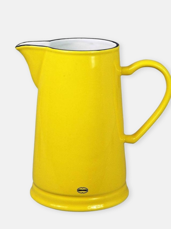 Cabanaz Ceramic retro jug yellow 1,6l