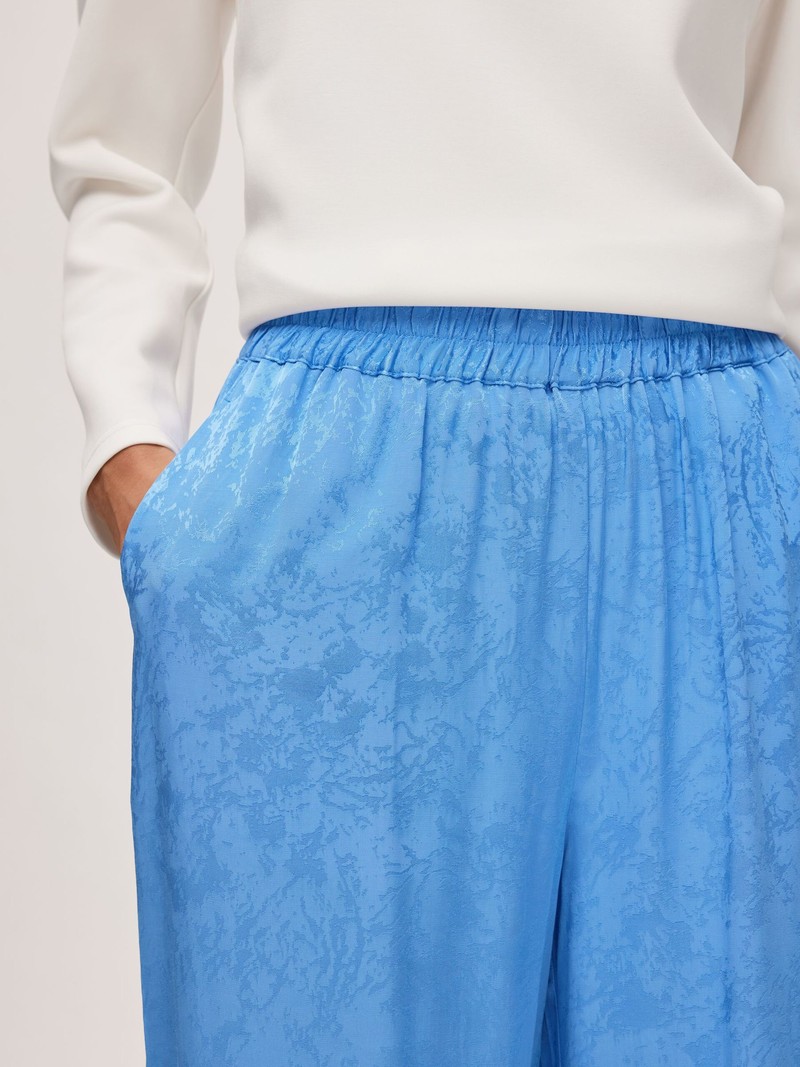 Selected Femme SLF Wide pant Ultramarine