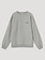 Résumé Crew Neck Unisex Sweater Grey