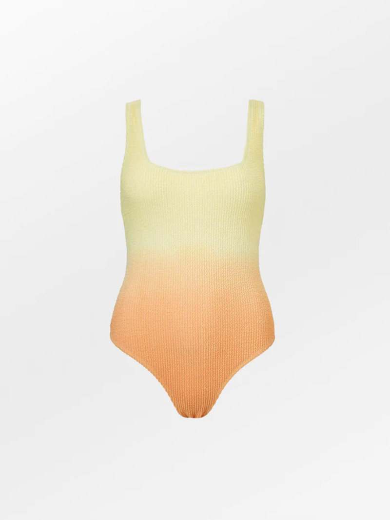 Beck Söndergaard Ombre Ella Swimsuit Apricot