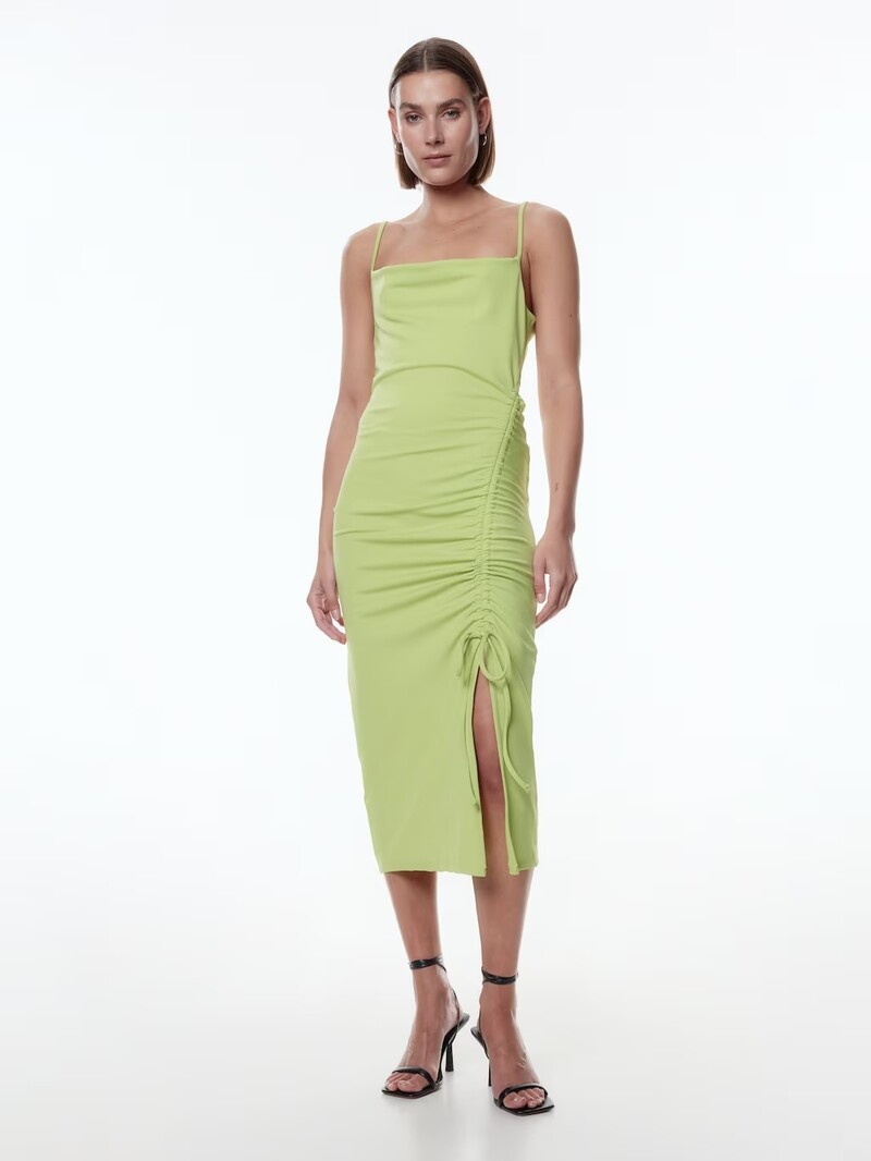 Edited Glenn Dress Green Glow