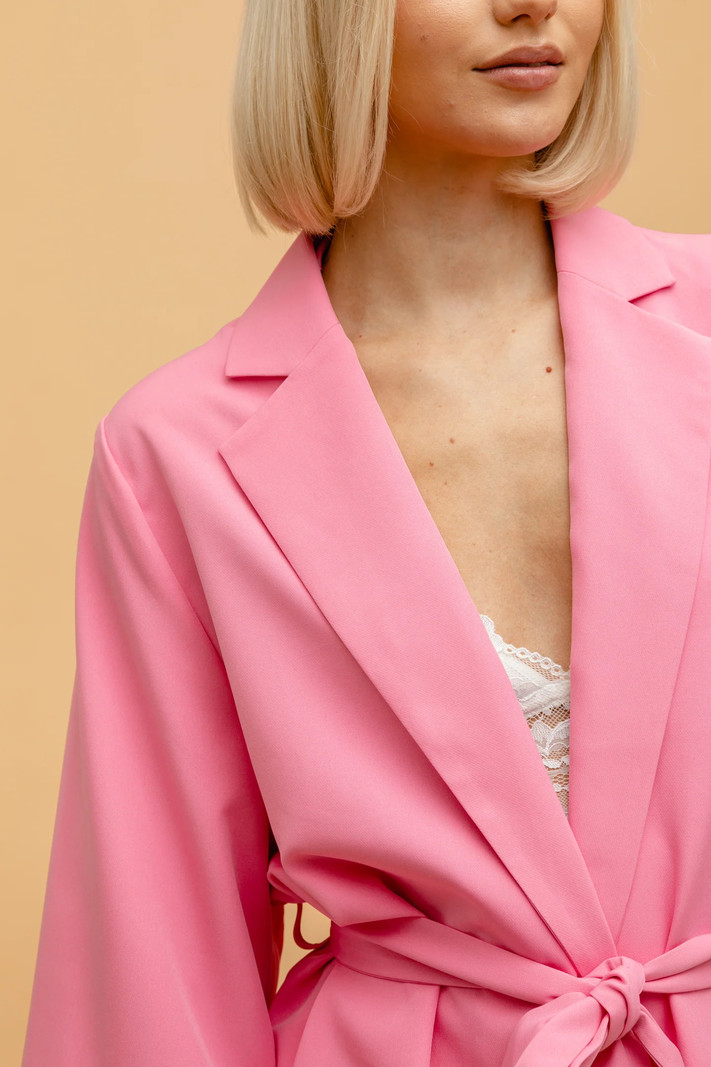 Rut & Circle Nelly Blazer Strong Pink