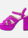 Kunoka Anna Platform Sandal Orchid