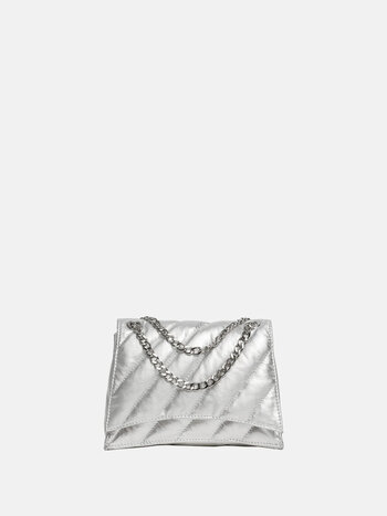 Stylism Stylism 34 Leather Bag Silver