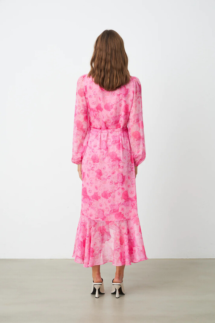 Cras Luellacras Dress Pink Rosegarden