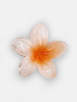MM Lily Flower Hair clip Orange Orange