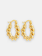 Leyla Loop Earrings 14K Gold plated