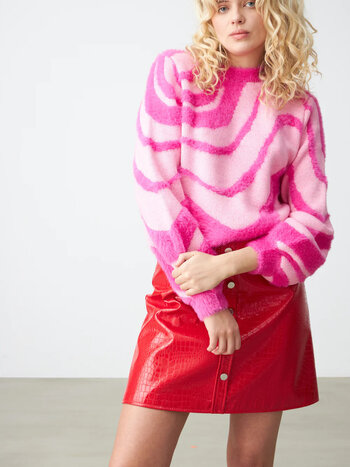 Cras Angelacras Pullover Swirl Pink