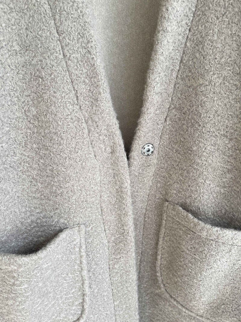 Chloe Coat Mist Grey