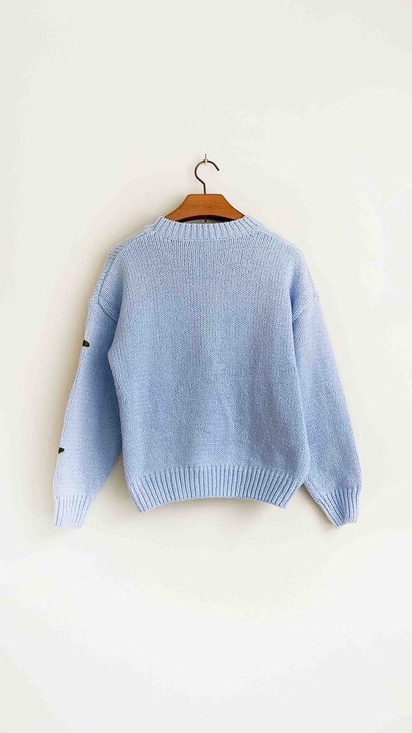 Cansu Pull Lemon Baby Blue