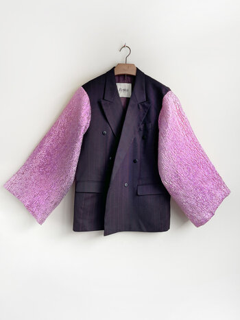 Rebelle Kimono Blazer Bordeaux Pink M/L