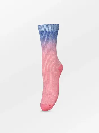 Beck Söndergaard Gradiant Glitter Sock Hot Pink