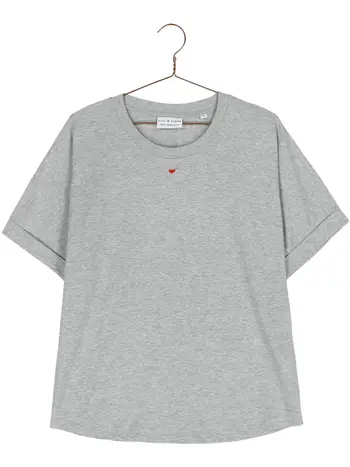 Elle & Rapha Little Heart T-shirt Grey TU