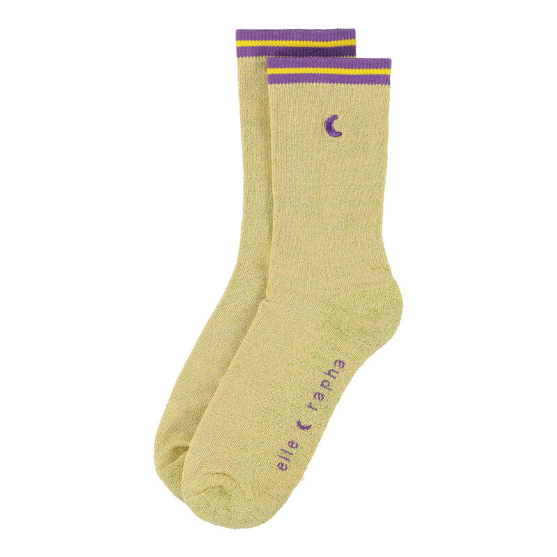 Elle & Rapha The Moon Socks Purple 37-41