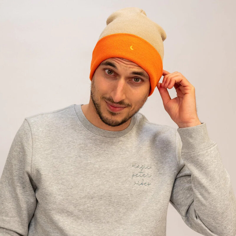 Elle & Rapha Sydney Moon Beanie Orange