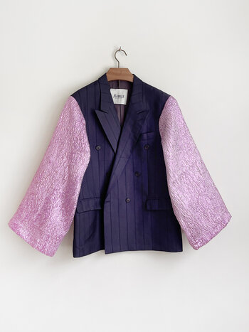 Rebelle Kimono Blazer Purple Pink M/L