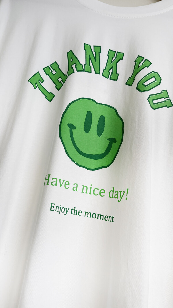 MM Smiley Green T-shirt TU