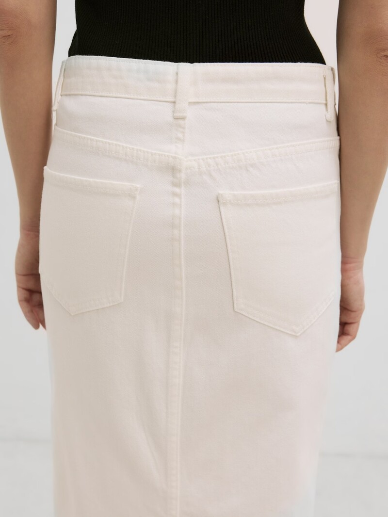 Edited Egret Skirt White