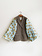 Rebelle Kimono Blazer Check Blue Flowers M/L