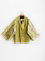 Rebelle Kimono Blazer Yellow Check Yellow M/L