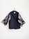 Rebelle Kimono Blazer Black Purple L/XL