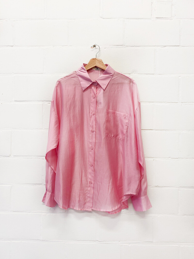 Babs Soft Pink Blouse TU