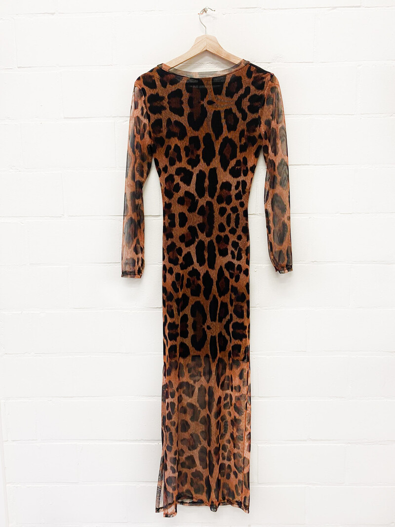 MM Stéphanie Dress Leopard