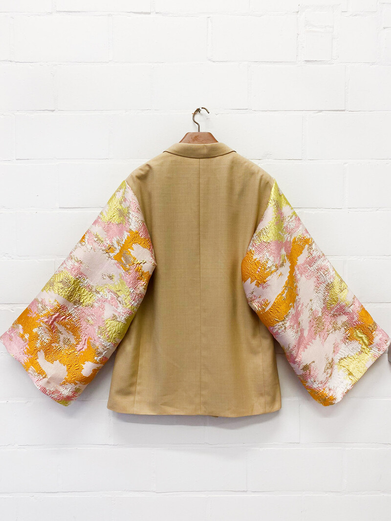 Rebelle Kimono Blazer Sand Yellow  L/XL