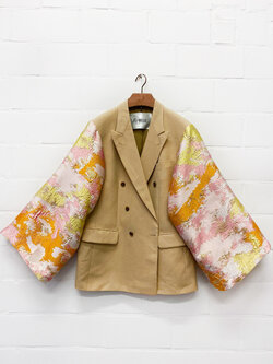 Rebelle Kimono Blazer Sand Yellow  L/XL