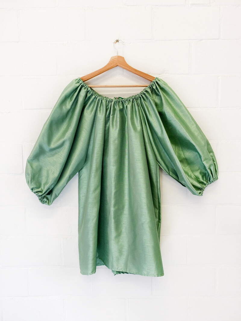 MM Daphné Dress Short Sage Green
