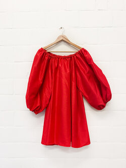 MM Daphné Dress Short Red