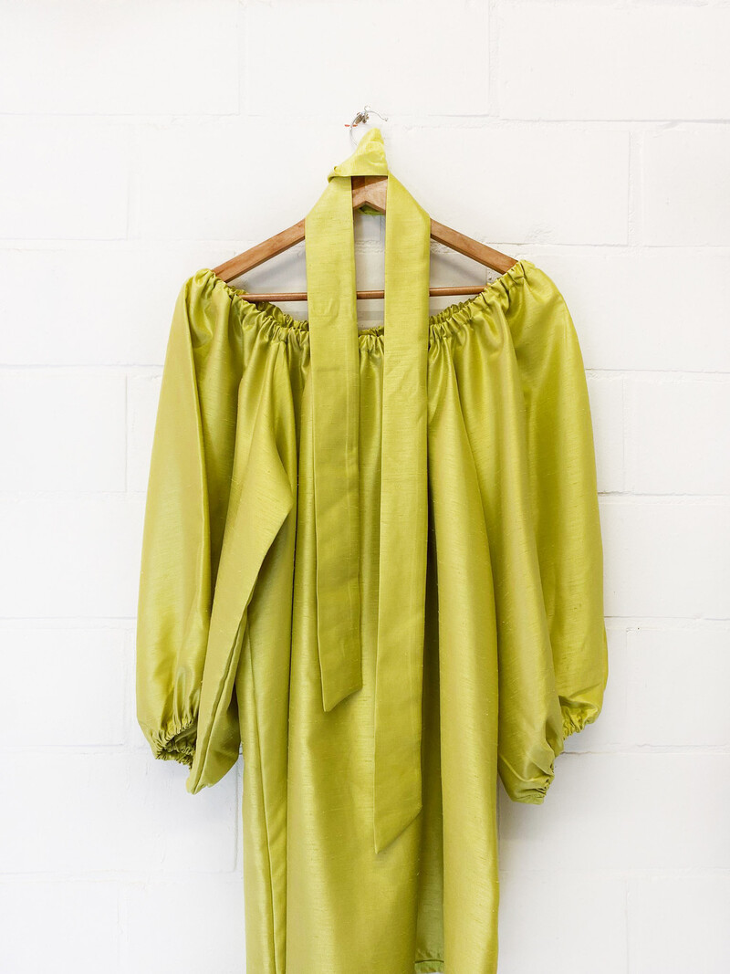 MM Daphné Dress Short Green